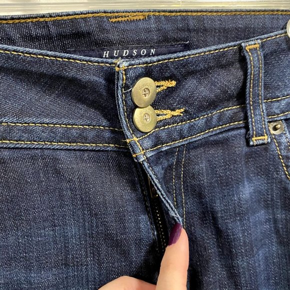 Hudson Signature Bootcut Jeans Size 32 - Picture 2 of 13